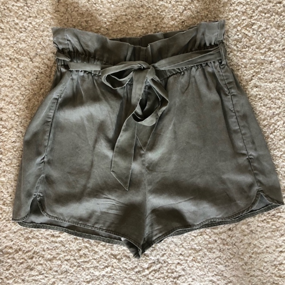 Express extreme high rise shorts